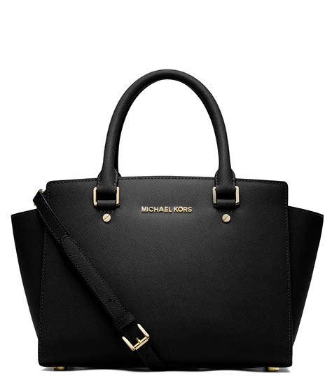 sac michael kors selma medium noir|MICHAEL Michael Kors Selma Medium Satchel .